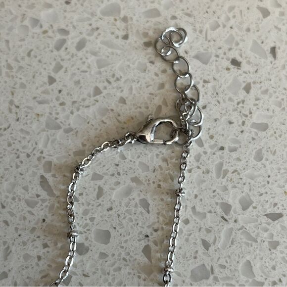 Western Turquoise Stone Decor cactus Pendant Necklace - Picture 7 of 9